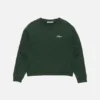 Fleece-sweatshirt med logotyp