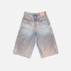Glitterdenimshorts