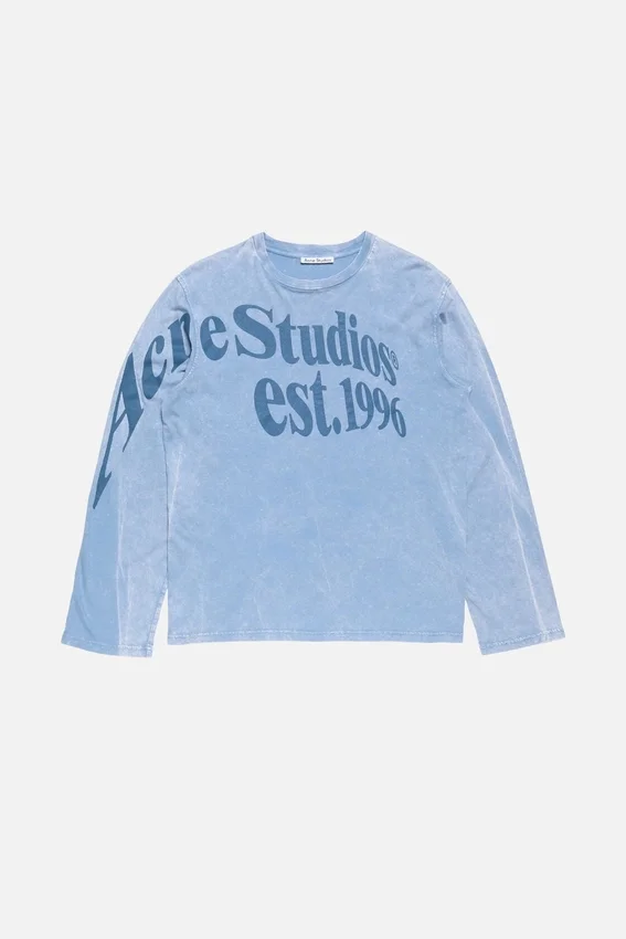 Grafisk T-shirt med avslappnad passform