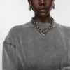 Halsband med hjärtberlock