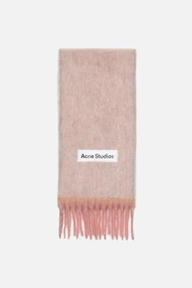 Halsduk i ull och mohair – smal