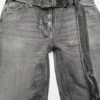 Jeans med bälte – avslappnad passform