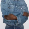 Jeansjacka – avslappnad, kort passform