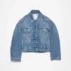 Jeansjacka – avslappnad, kort passform