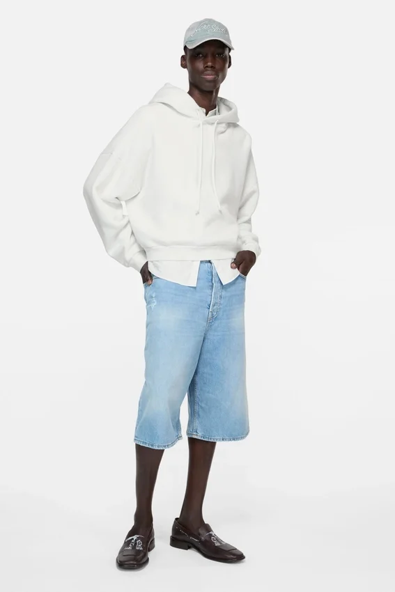 Jeansshorts – lös passform