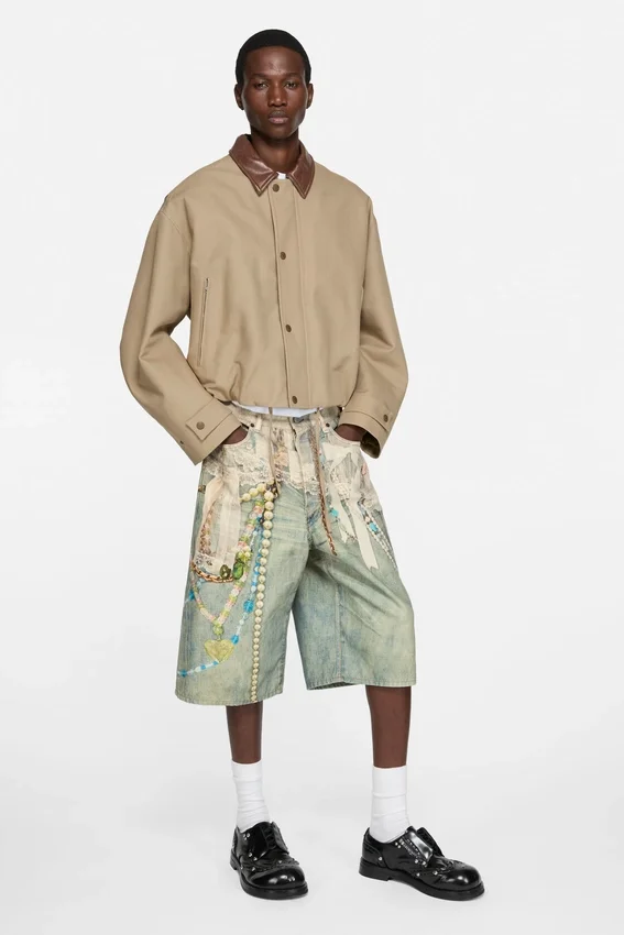 Jeansshorts – lös passform