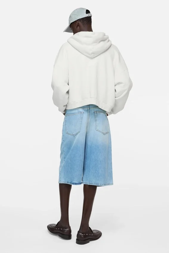 Jeansshorts – lös passform