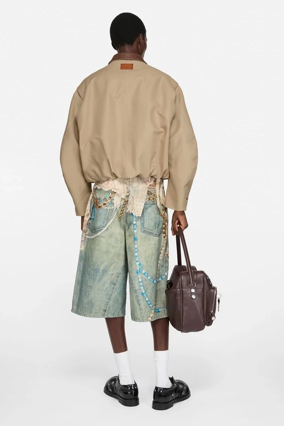 Jeansshorts – lös passform