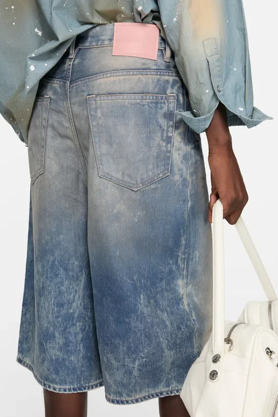 Jeansshorts – lös passform