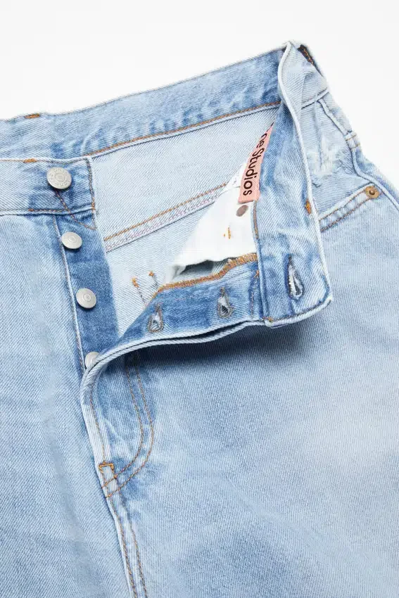 Jeansshorts – lös passform