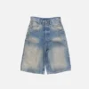 Jeansshorts – lös passform