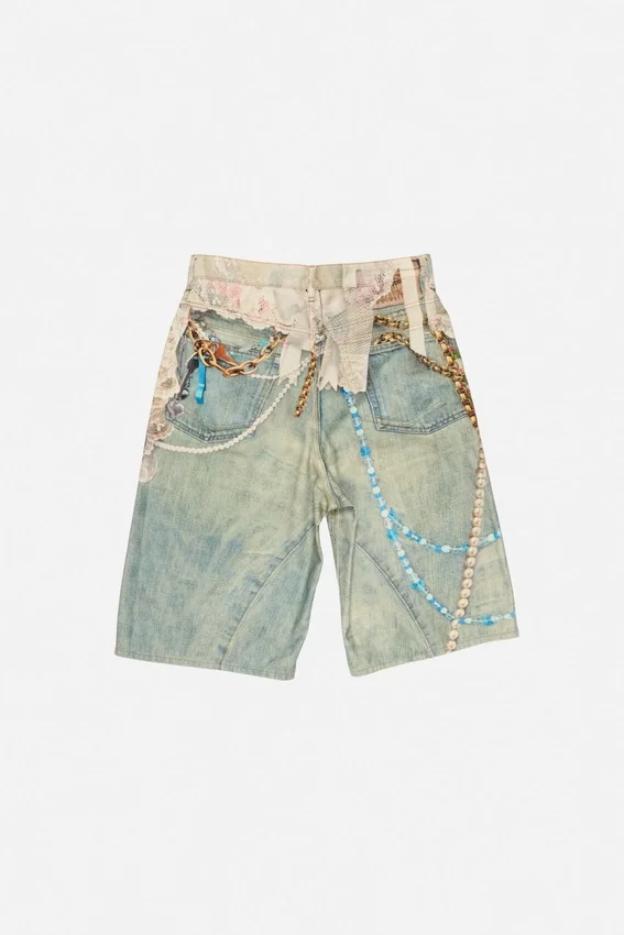 Jeansshorts – lös passform