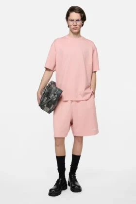 Jersey-T-shirt med logotyp
