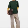 Jersey-T-shirt med logotyp