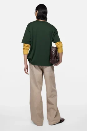 Jersey-T-shirt med logotyp