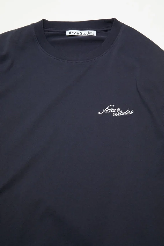 Jersey-T-shirt med logotyp