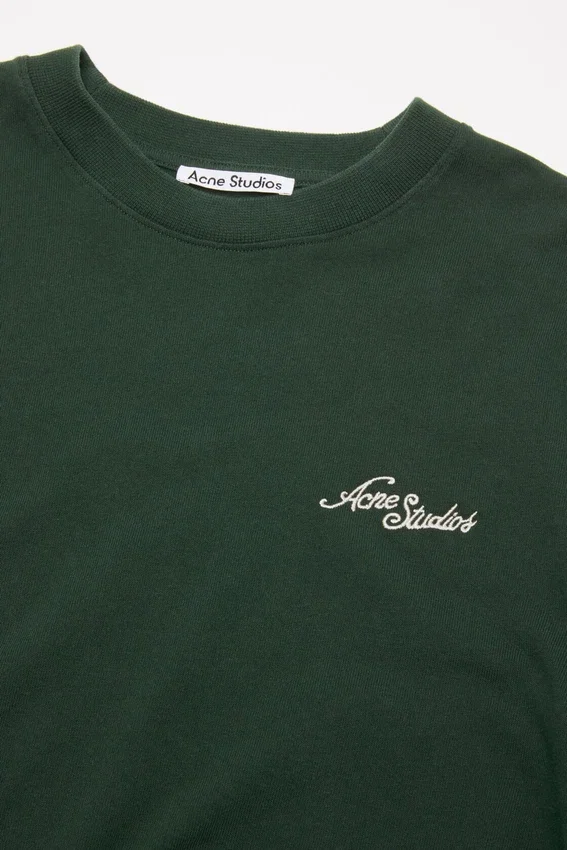 Jersey-T-shirt med logotyp