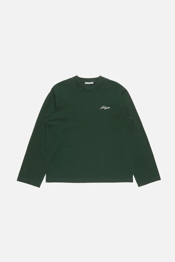 Jersey-T-shirt med logotyp