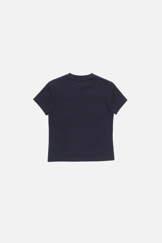 Jersey-T-shirt med logotyp