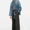 Knappskjorta i denim