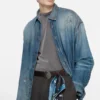 Knappskjorta i denim