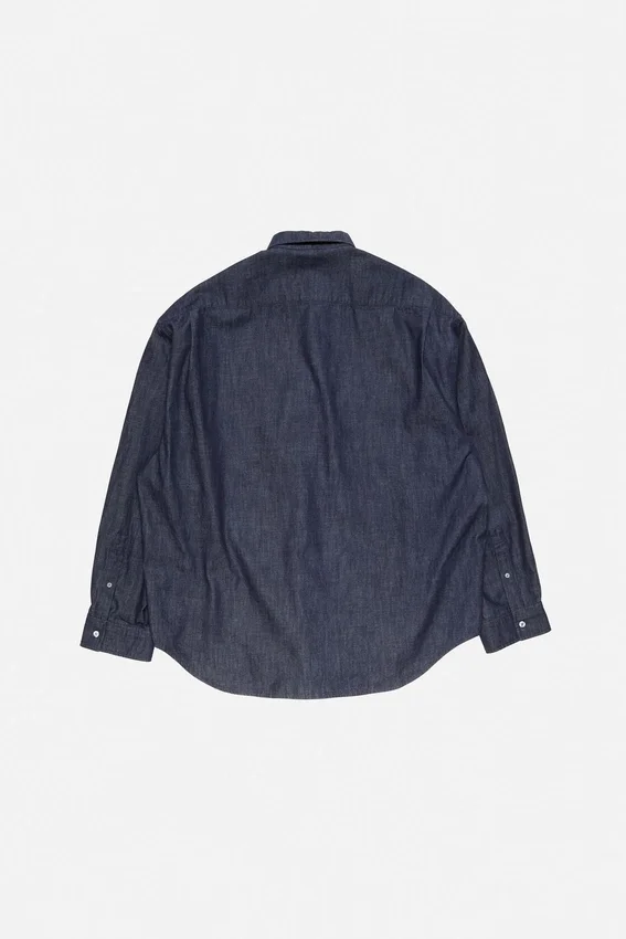 Knappskjorta i denim