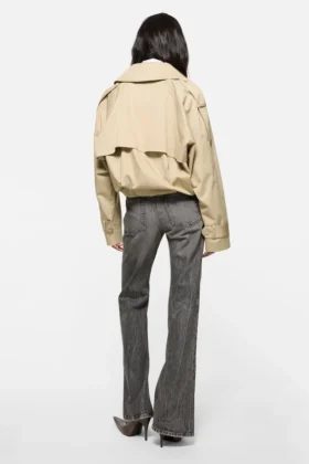 Kort trenchcoat