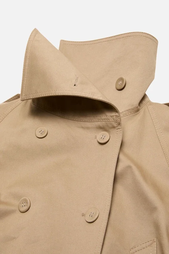 Kort trenchcoat