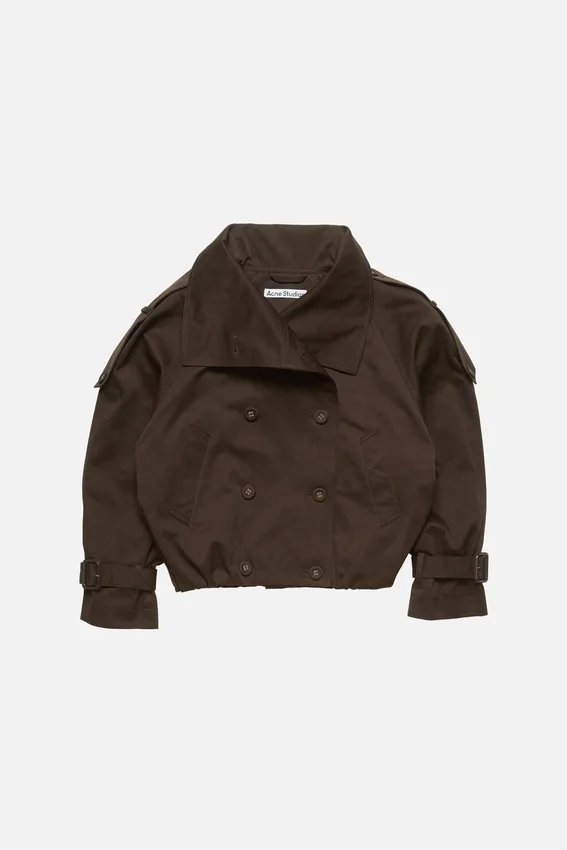 Kort trenchcoat