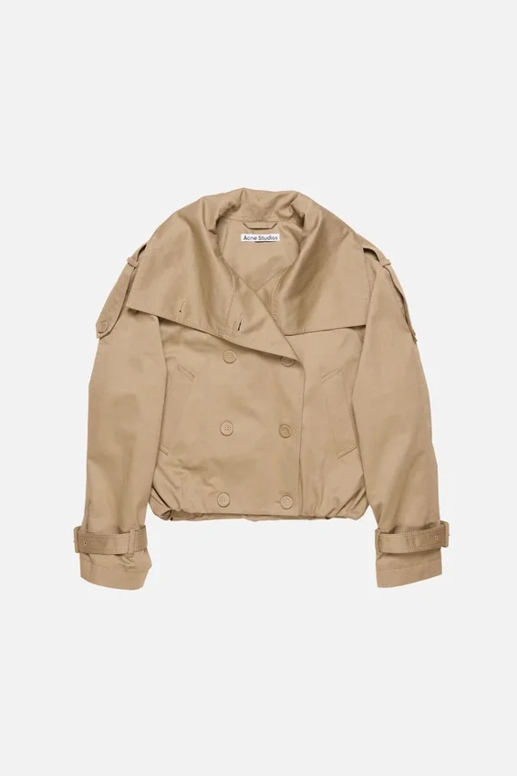 Kort trenchcoat