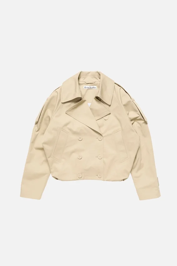 Kort trenchcoat