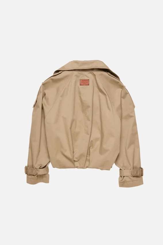 Kort trenchcoat