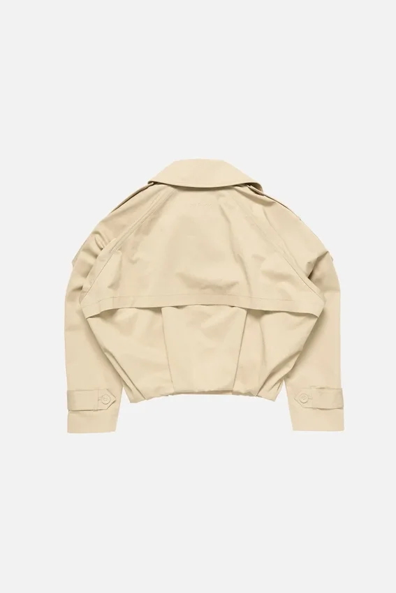 Kort trenchcoat