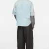 Lappad denimskjorta