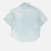 Lappad denimskjorta