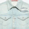 Lappad jeansjacka