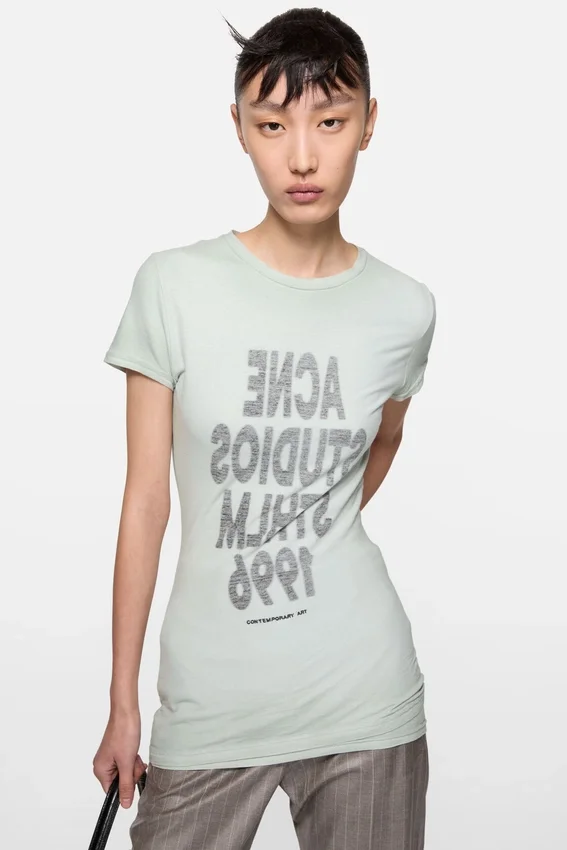 Layered jersey-t-shirt