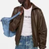 Läderblouson