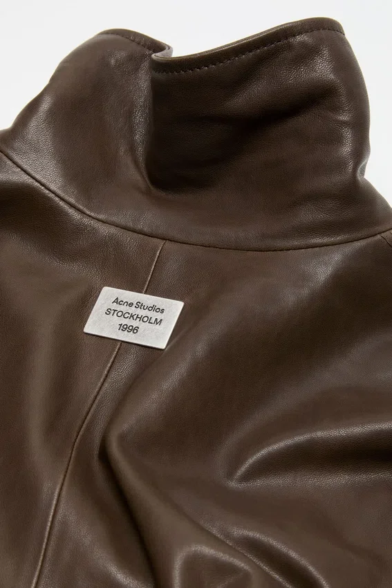 Läderblouson