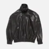 Läderblouson