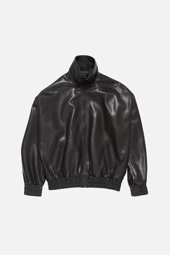Läderblouson