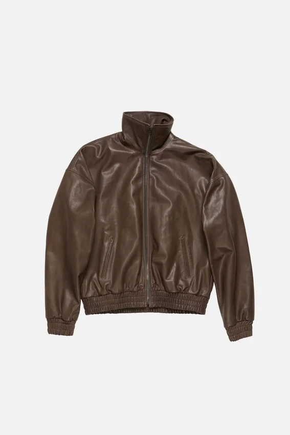 Läderblouson