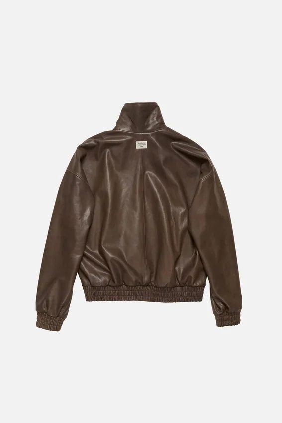 Läderblouson
