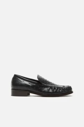 Läderloafers