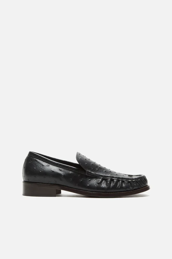 Läderloafers