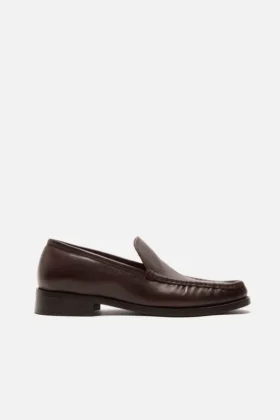 Läderloafers