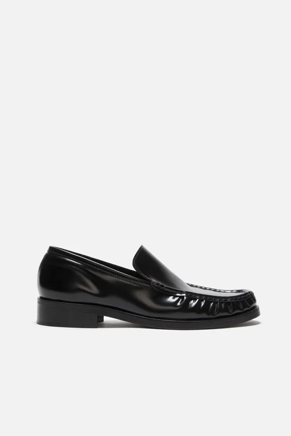 Läderloafers