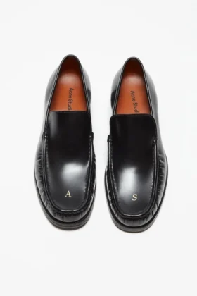 Läderloafers