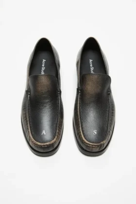 Läderloafers
