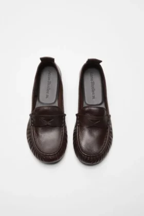 Läderloafers